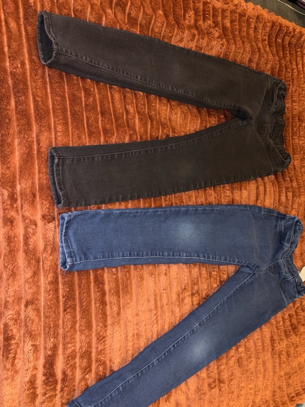 Levi's Girls Skinny Jeans - Black & Blue Denim - Picture 2 of 4